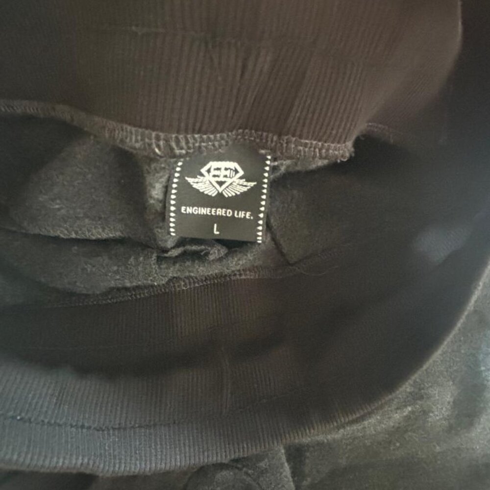 Body Engineer Joggers, Large (Black and Grey) - Picture 3 of 4